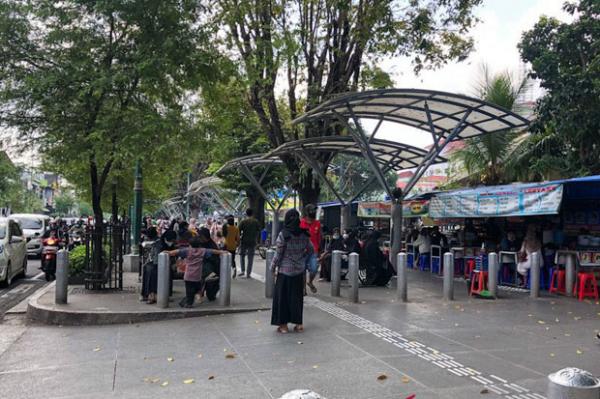 Pedestrian malioboro Suasana kawasan pedestrian di Jalan Malioboro Yogyakarta. (Foto : Antara)