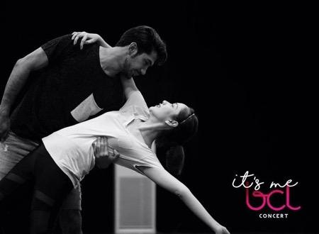 Sewaktu latihan jadi tamu di konser BCL.