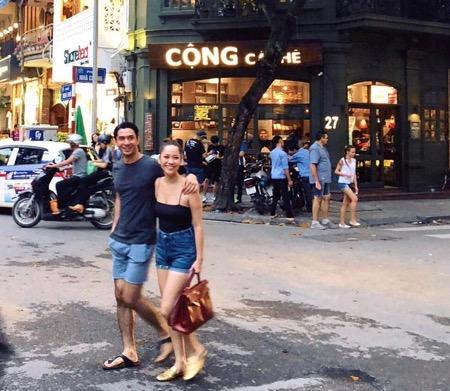 Sewaktu di Hanoi syuting My Stupid Bos 2.