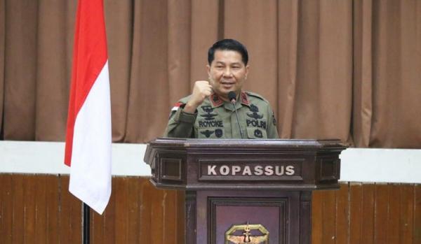 Ka Ops Nemangkawi Polri Brigjen Pol Roycke Harry Ka Ops Nemangkawi Polri Brigjen Pol Roycke Harry Langie (Foto: Istimewa)