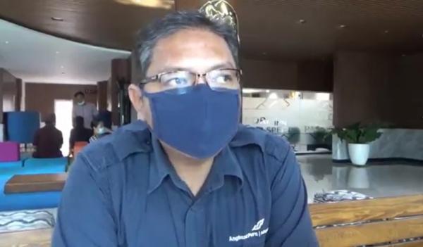 Stakeholder Relation Manager Bandara Ngurah Rai, Taufan Yudhistira. (Foto: iNews.id/Aris Wiyanto)