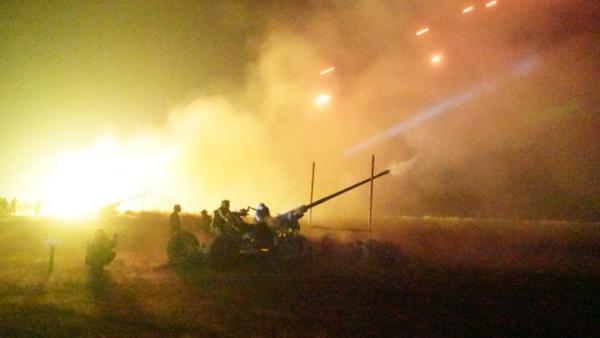 Arhanud Alutsista Prajurit Arhanud menembakkan meriam dan rudal dalam latihan penembakan alat berat di Lumajang, Jawa Timur. Latihan berlangsung dari 31 Mei-6 Juni 2021. (Foto: Pen Arhanud).