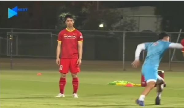 Timnas Vietnam Tangkapan layar video viral latihan Timnas Vietnam (foto: Instagram Timnasindoensiainfo)