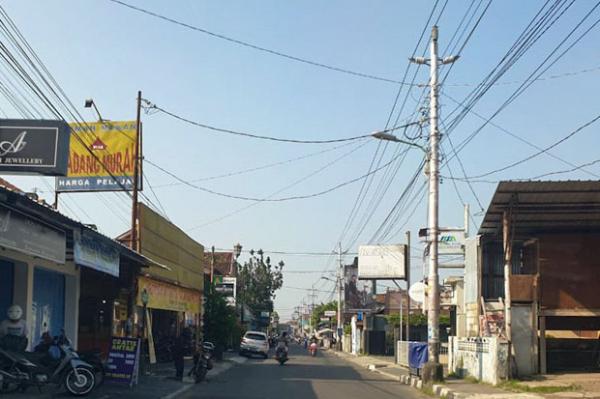 Salah satu sudut Jalan Kemasan di Kotagede Yogyakarta. (Foto : Antara)