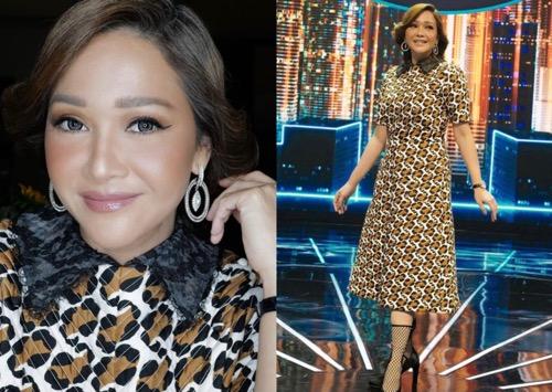 Maia Estianty 2 Maia menggunakan dress mahal saat jadi juri Idol.