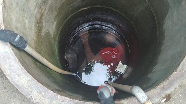 Kakek tewas di sumur Kakek Amos ditemukan tewas di dalam sumur di Sorong, Papua Barat (Chanry Andrew S/iNews)