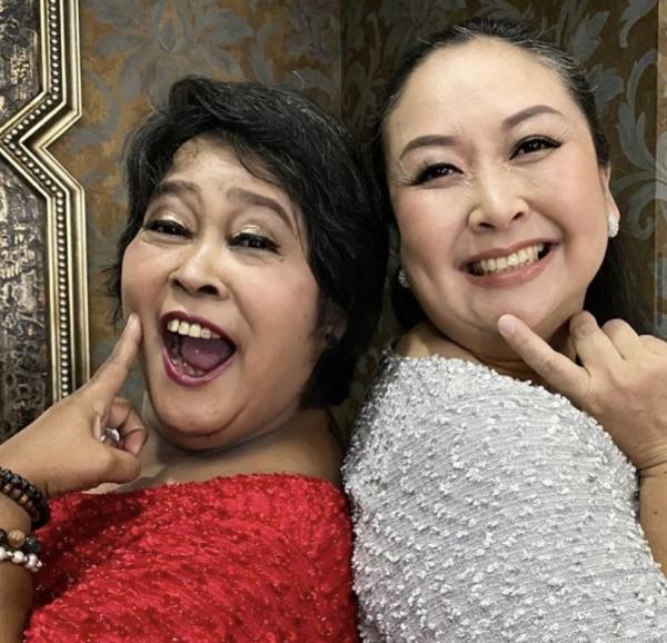 Ira Maya Sopha dan sahabatnya Suty Karno. (Foto: Instagram)