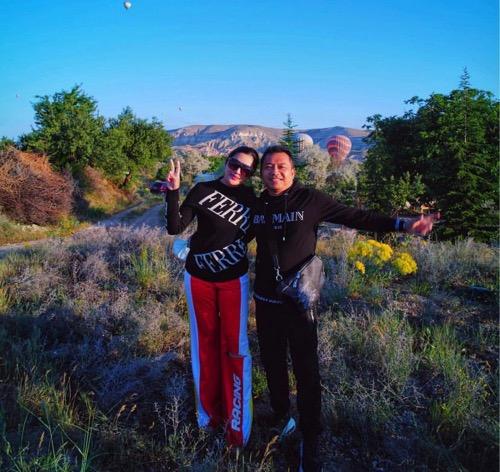 Anang dan Ashanty saat liburan di Turki.