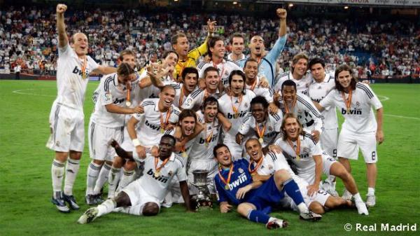 Real Madrid juara Piala Super Spanyol 2008. (Foto: Real Madrid)