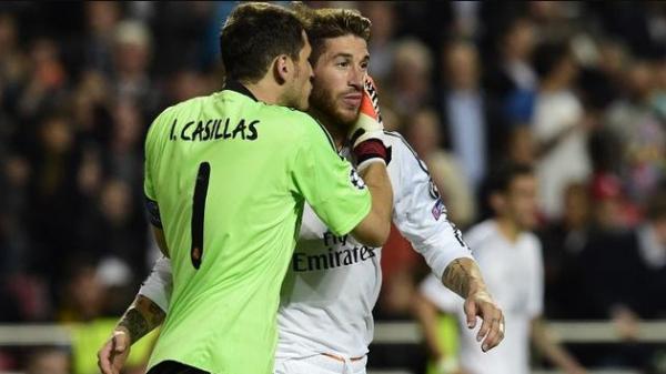 Sergio Ramos dan Iker Casillas (Foto: AS)