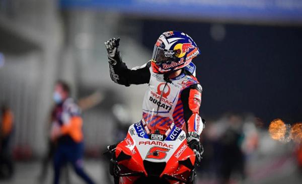 Pembalap Pramac Ducati, Johann Zarco pole position kualifikasi MotoGP Jerman 2021 di Sirkuit Sachsenring Sabtu (19/6/2021) malam WIB. (Foto: MotoGP)