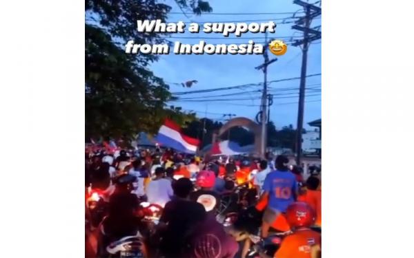 Belanda Pendukung Belanda di Maluku. (Foto: Instagram @onsoranje)