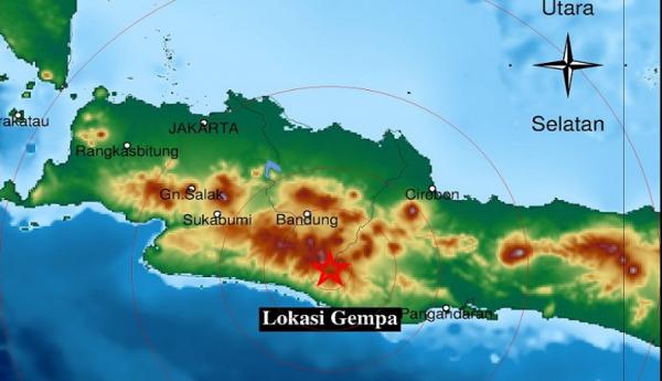 Garut Dilanda Gempa Tektonik M2,9, BMKG Sebut Akibat Aktivitas Sesar ...