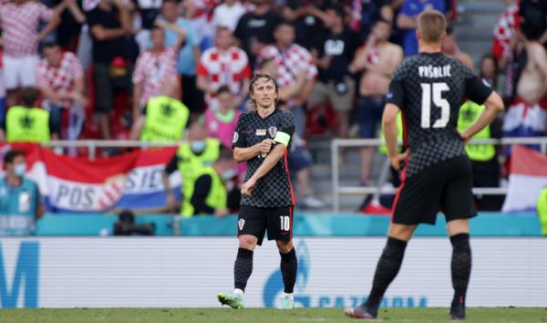 Spanyol Vs Kroasia 1 Drama delapan gol tesaji di Parken Stadium. Spanyol menang 5-3 atas Kroasia pada Babak 16 Besar Euro 2020, Senin (28/6/2021) malam WIB. (Foto: Reuters)