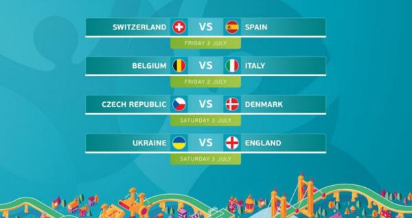 Jadwal Euro 2020 Jadwal perempat final Euro 2020 sudah dirilis. Duel pembuka mempertemukan Swiss versus Spanyol. (Foto: UEFA)