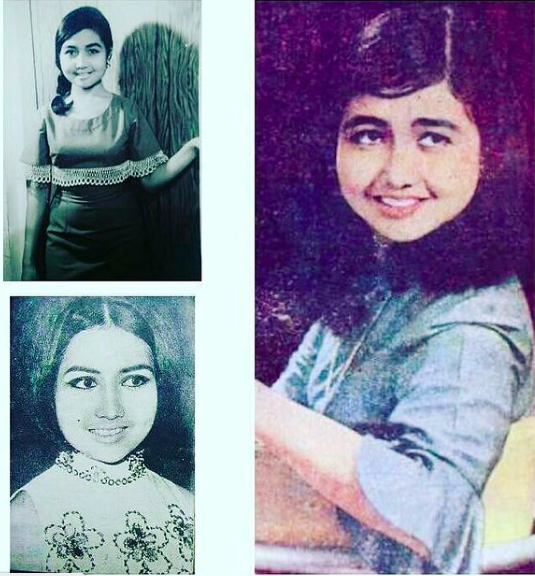 Potret cantik Ernie Djohan yang tetap enerjik sejak usia 16 hingga menjelang 70-an. (Foto: Instagram)