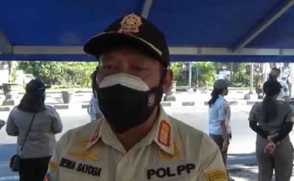 Kepala Satpol PP Denpasar, I Dewa Anom Sayoga. (Foto: iNews.id/Indira Arri)