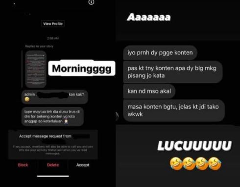 Postingan viral terkait Youtuber di Manado yang dianggap melecehkan perempuan. (Foto: Instagram)