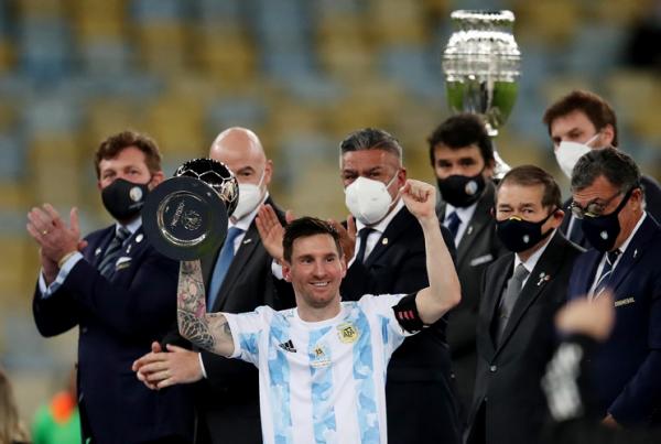 5 fakta menarik Argentina juara Copa America 2021. (Foto: Reuters)