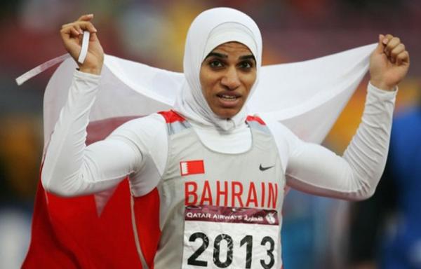 Roqaya Al Gassra Pelari Bahrain Roqaya Al Gassra. (Foto: Qahiri)