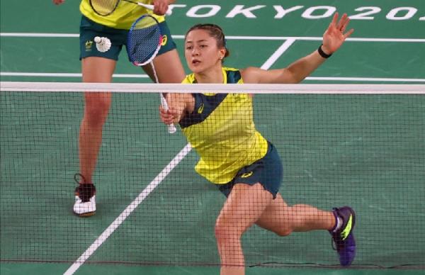 Gronya Somerville disebut-sebut sebagai atlet bulu tangkis paling cantik di dunia. Tak heran, paras cantik Gronya membuat netizen Indonesia gagal fokus. (Foto: REUTERS)