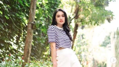 Deretan artis merayakan Imlek, Sandra Dewi.