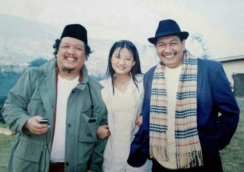 Deddy Miswar bersama Didi Petet dan Leony.