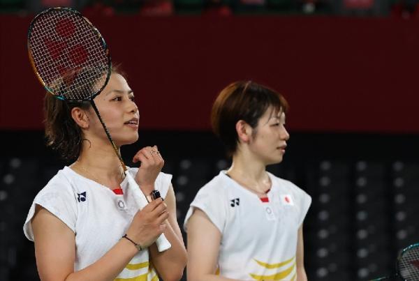 Fukushima/Hirota Yuki Fukushima/Sayaka Hirota tersingkir dari babak pertama All England 2022.(foto: REUTERS)