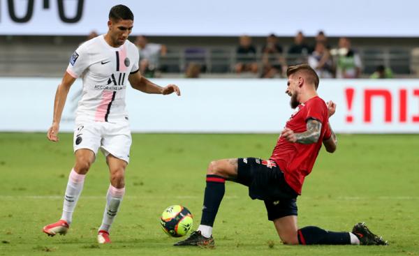 Achraf Hakimi Bek anyar Paris Saint-Germain (PSG) Achraf Hakimi. (Foto: Reuters)