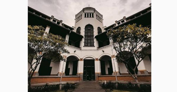 Kemegahan Lawang Sewu di Semarang (Foto:Instagram@fajrinherris)