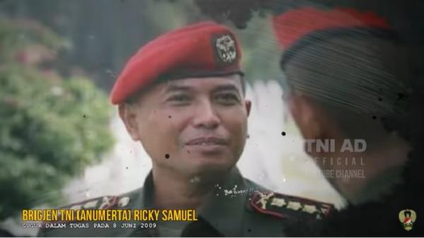 Ricky Samuel Dispenad Brigjen TNI (anumerta) Ricky Samuel. (Foto: Dispenad).