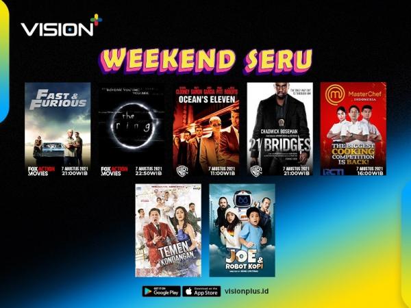 Weekend Seru Nonton Streaming Channel Tv Dan Original Series Di Vision