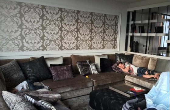 Messi 1 Rumah Lionel Messi (Foto: The Sun)