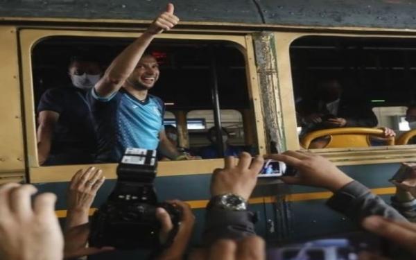Pebulu tangkis Kevin Cordon mendapat sambutan hangat dari rakyat Guatemala meski gagal meraih medali Olimpiade Tokyo 2020. (Foto: Instagram/@bwf.official)