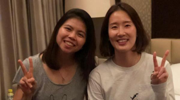 Ganda putri Indonesia Greysia Polii punya sahabat dekat yakni ganda putri Korea Selatan, Chang Ye Na. Begini kisah pertemanan mereka dimulai. (Foto: Badmintonindonesia.org)