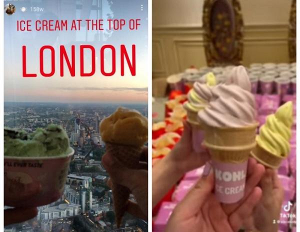 Es Krim sama-sama digemari Youssof Altoukhi dan Sisca Kohl