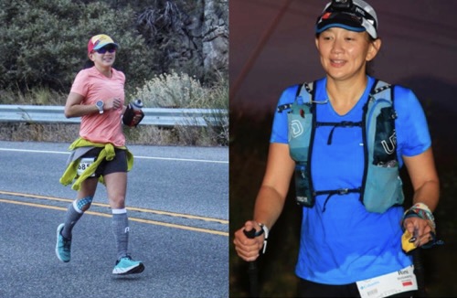 Rini Sugiarto saat mengikuti trail race. (Foto: Instagram)