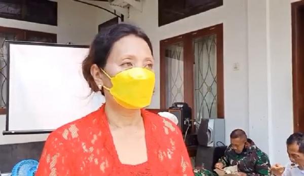 Ni Made Budiasih, ibunda Valentina Dyastika. (Foto: iNews/Nyoman Sudika)