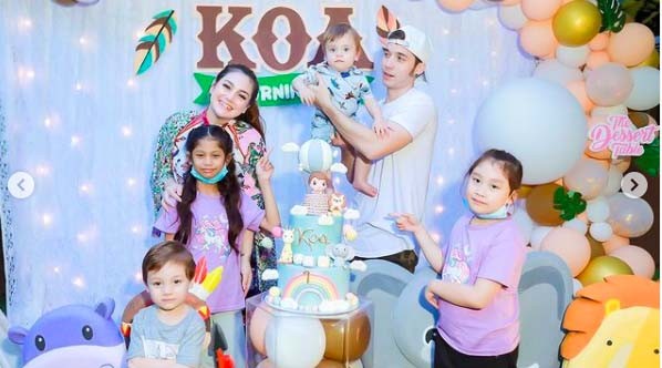 Anak artis berwajah bule. (Foto: IG)