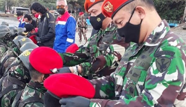 Paskhas 14 Prajurit Paskhas TNI Angkatan Udara lulus pendidikan Komando Kopassus tahun 2021. (Foto: dok Paskhas TNI AU).