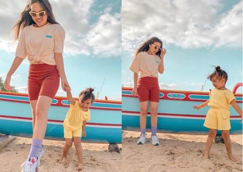 Olivia Jensen bersama putri semata wayangnya. Olivia Jensen bersama putrinya. (Foto: IG)