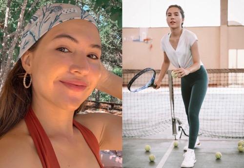 Olivia Jensen suka berolahraga. (Foto: IG)