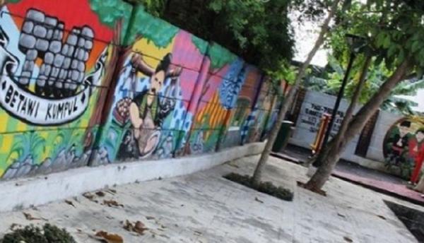 Anies Taman 2 Mural di Taman Betawi Ngumpul (Foto: IG Anies Baswedan)