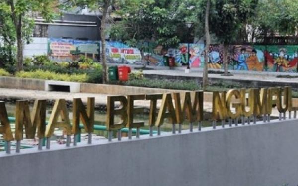 Taman Betawi Ngumpul terletak di Jalan M Kahfi, Jakarta Selatan (Foto: IG Anies Baswedan)