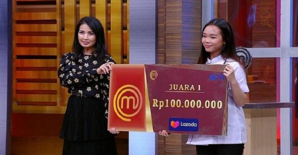 Jesselyn Juara MasterChef Indonesia Season 8, Dapat Hadiah Mobil hingga Uang Tunai