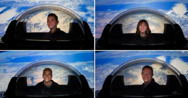 New Design of SpaceX’s Crew Dragon, There is a Glass Dome that Offers a View of the Earth