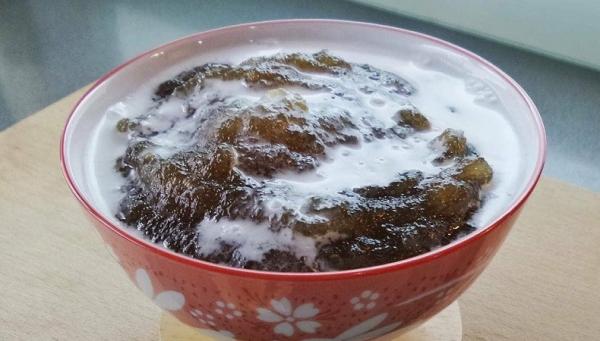 Bubur sagu lempeng (Foto: Instagram/rabbit.inthekitchen)
