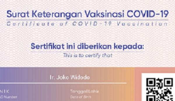 Nomor induk kependudukan milik Presiden Jokowi tersebar bebas di media sosial. (Foto Twitter).