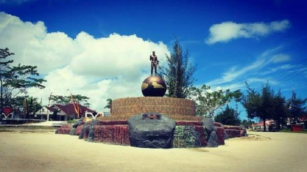 Taman Patung Sikerei Taman Patung Sikerei (Foto: Twitter/Minangkabauku)