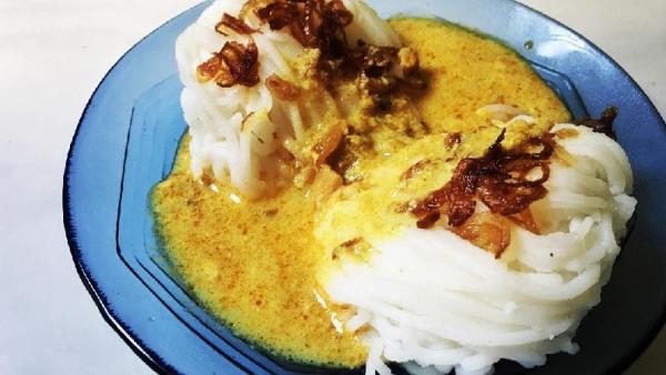 Laksa khas Banjar. (Foto: Instagram).